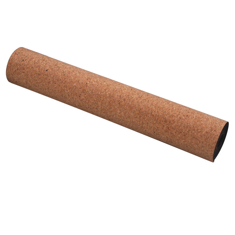 Natural Rubber Cork Yoga Mat